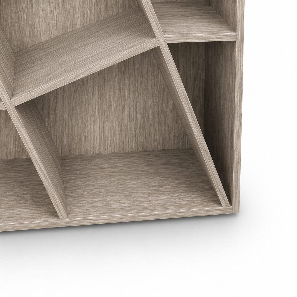 Hex Bookcase Modern Home