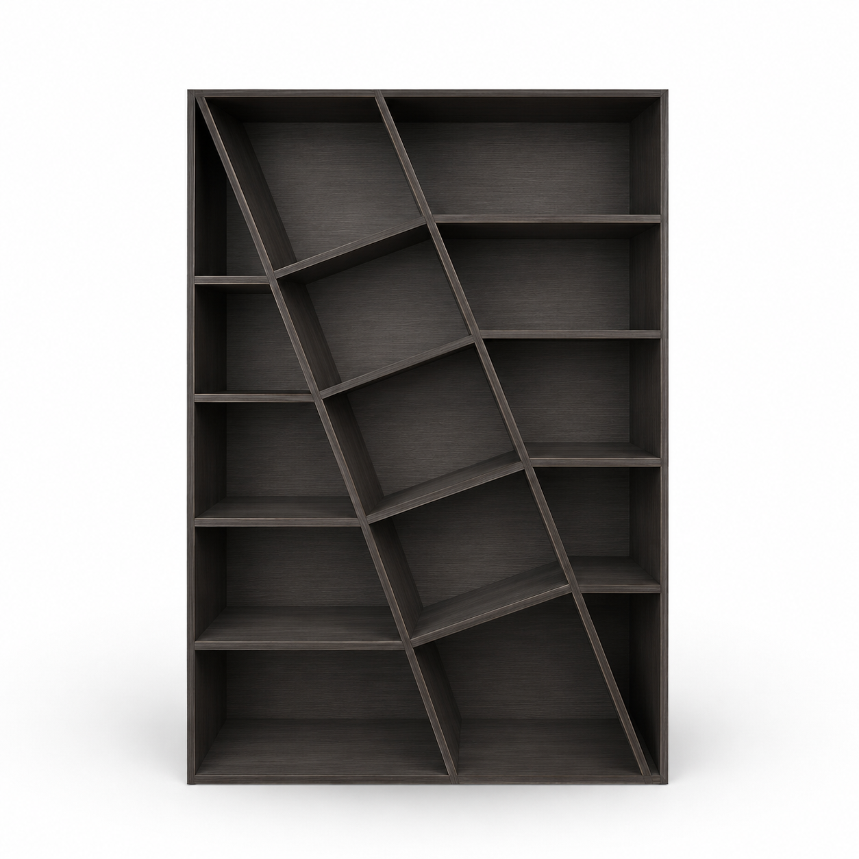 Hex Bookcase Modern Home