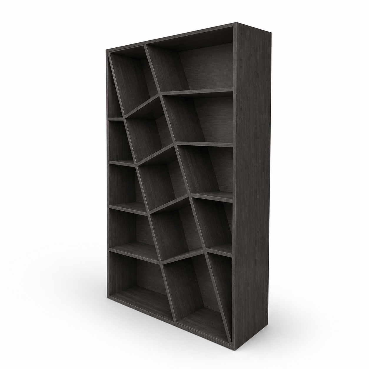 Hex Bookcase Modern Home