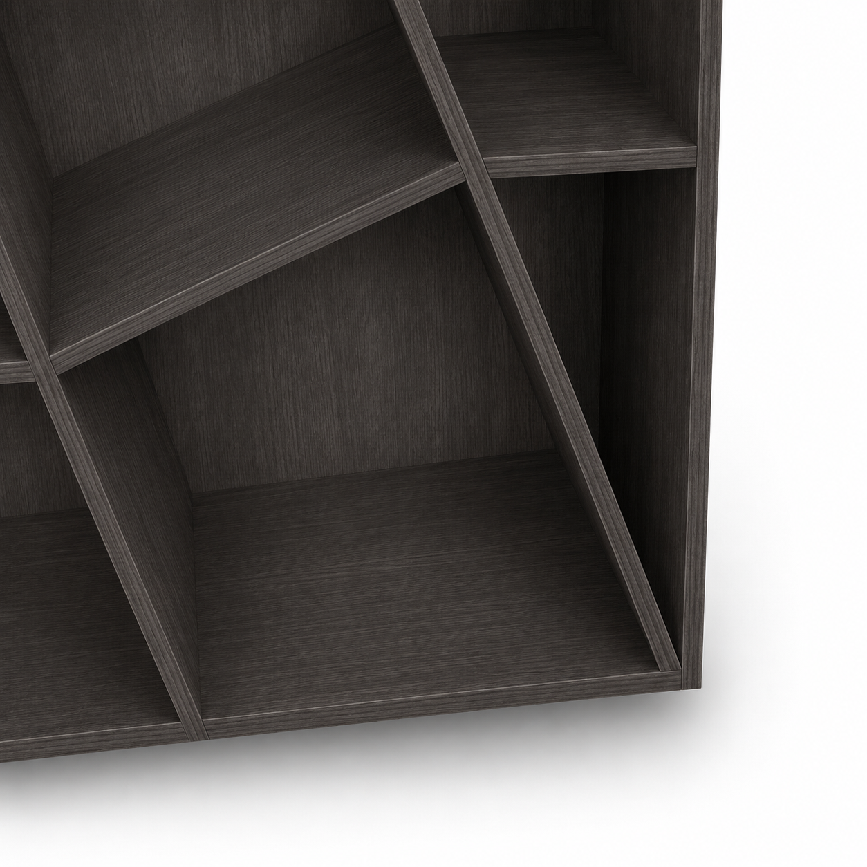 Hex Bookcase Modern Home