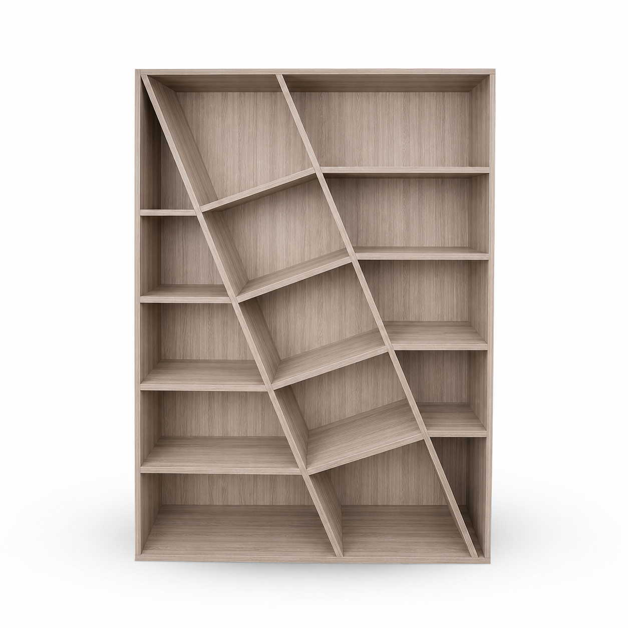 Hex Bookcase Modern Home