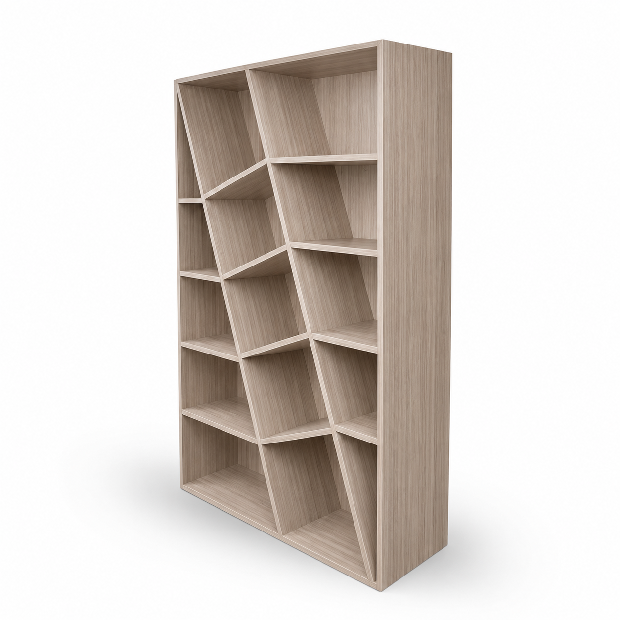Hex Bookcase Modern Home