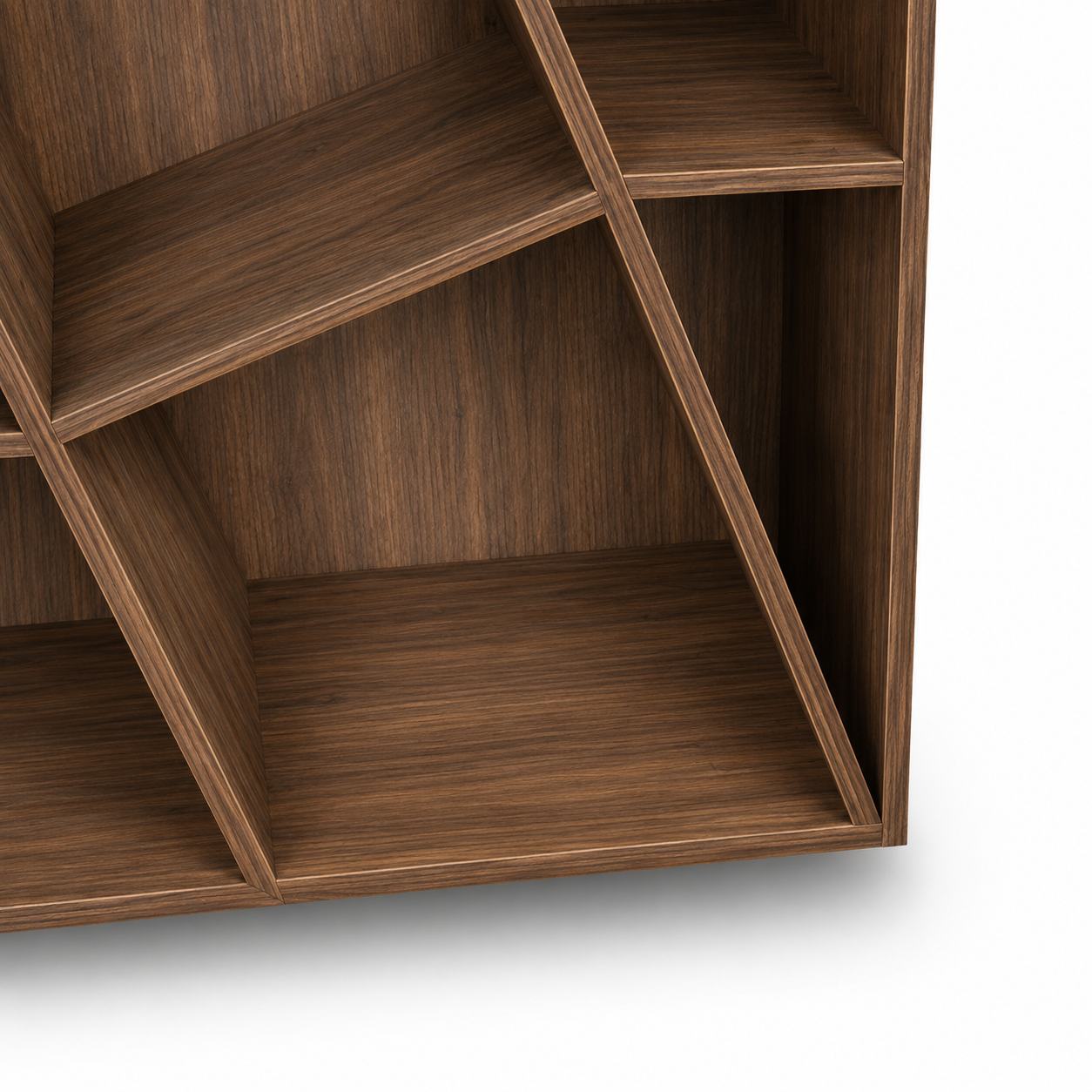 Hex Bookcase Modern Home
