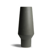 Perla Deep Gray Plant Vase Modern Home