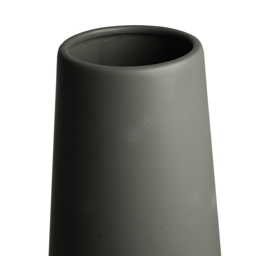 Perla Deep Gray Plant Vase