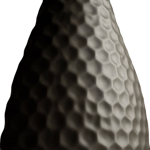 Dots Long Grey Vase