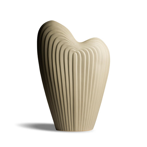 Heart Cream Vase