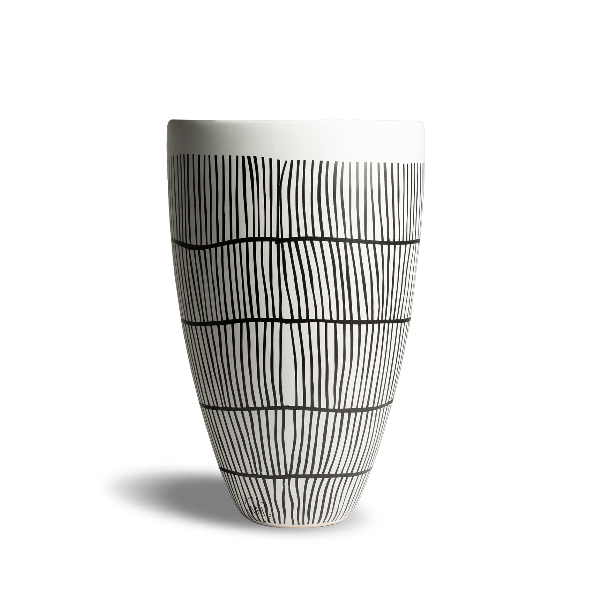 Terra Cotta White Vase Modern Home