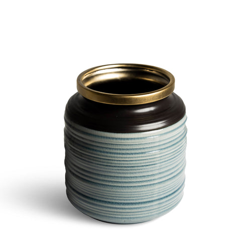 Line Ceramic Jar - Small