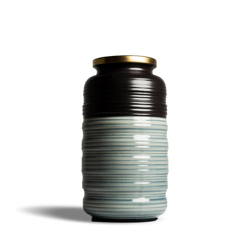 Line Ceramic Jar - Long