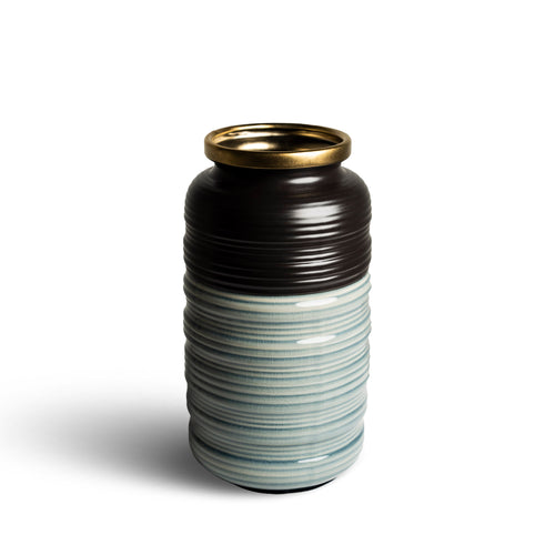 Line Ceramic Jar - Long