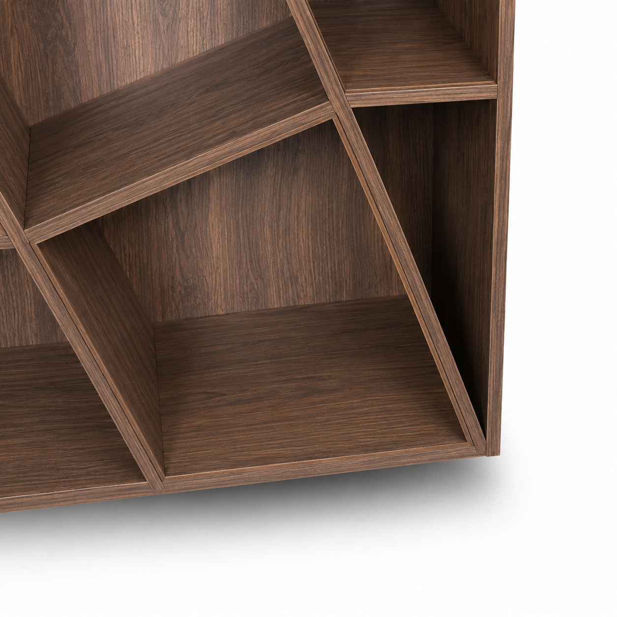 Hex Bookcase Modern Home