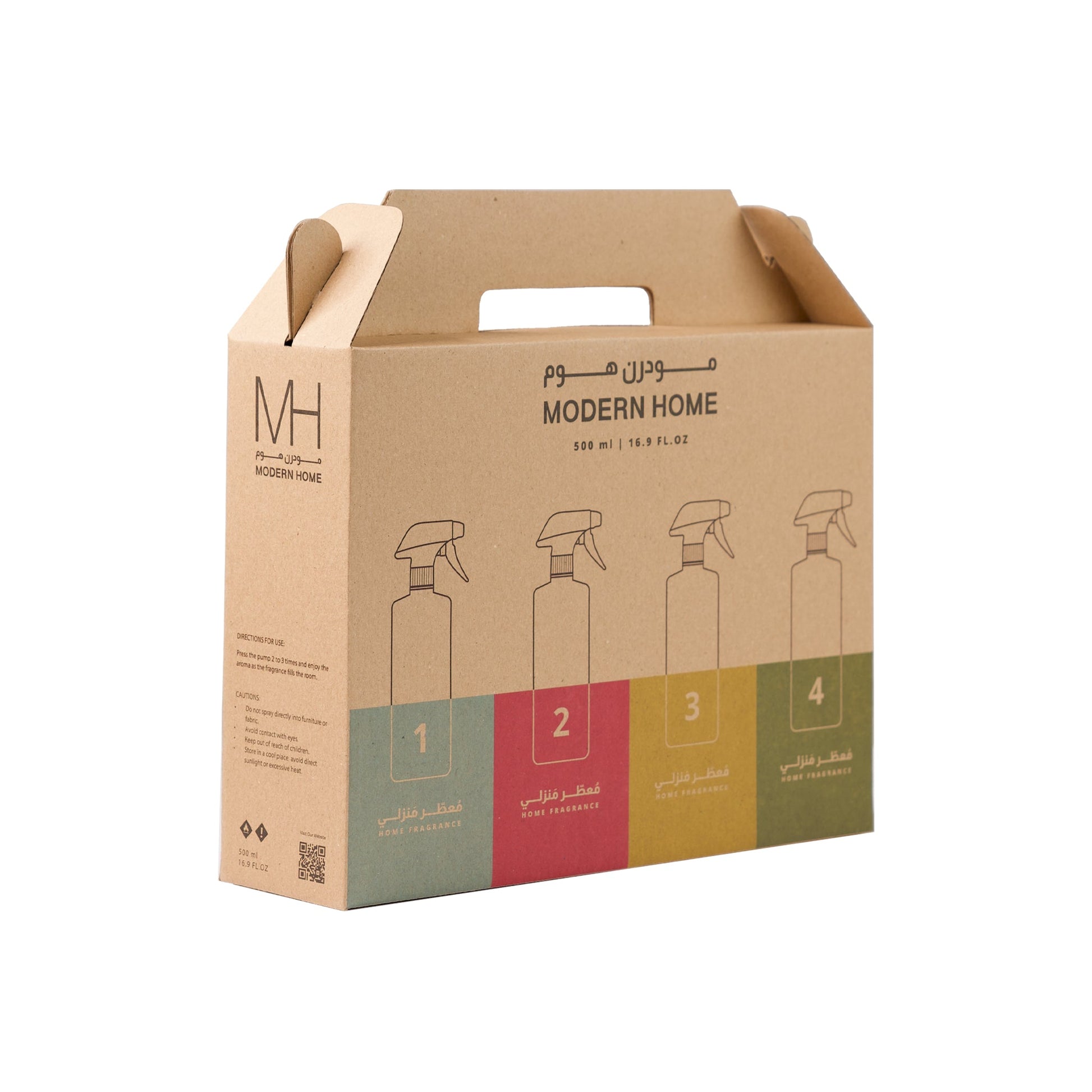 MH Home Fragrance set of 4 - 500 ml Modern Home