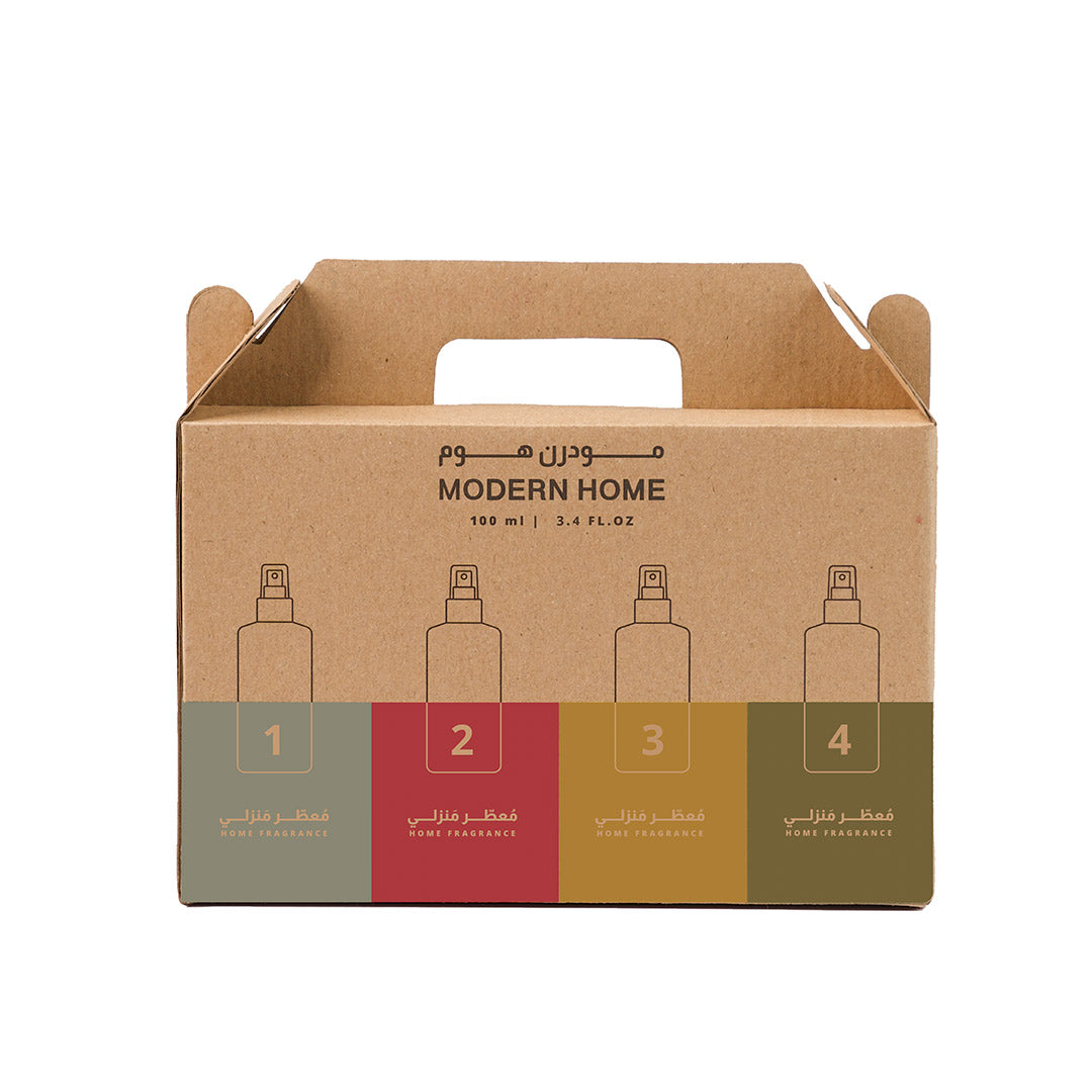 MH Home Fragrance set of 4 - 100ml Modern Home