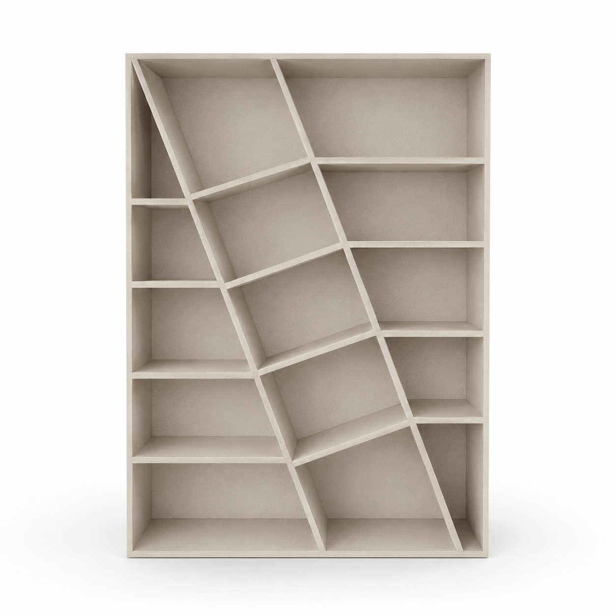 Hex Bookcase Modern Home