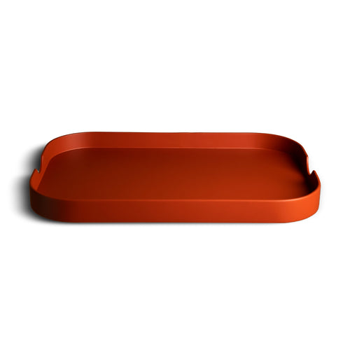 MH Rectangular Serving Tray (Large) - Maroon