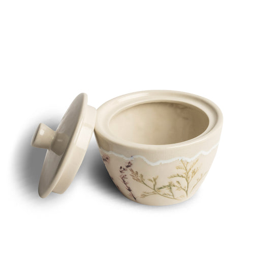 Floral Sugar Cup