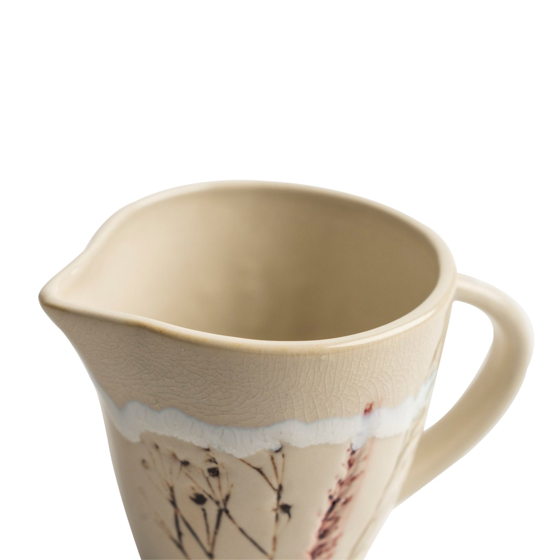 Floral Milk Jug Modern Home