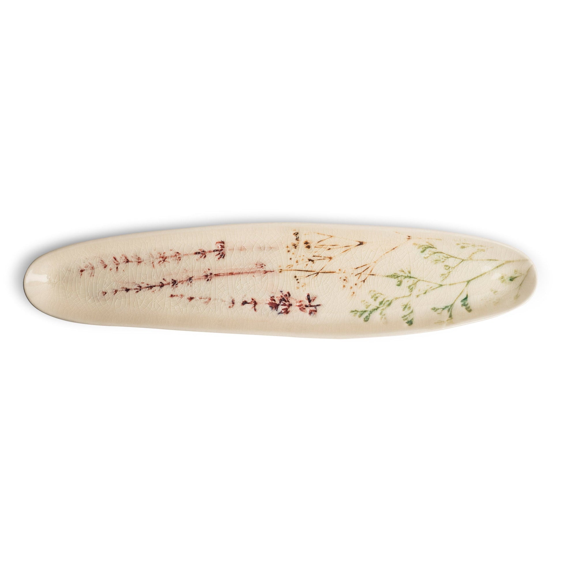 Floral Nut Plate Modern Home