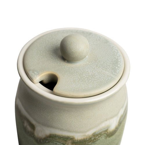 Colosse Sugar Jar - Green