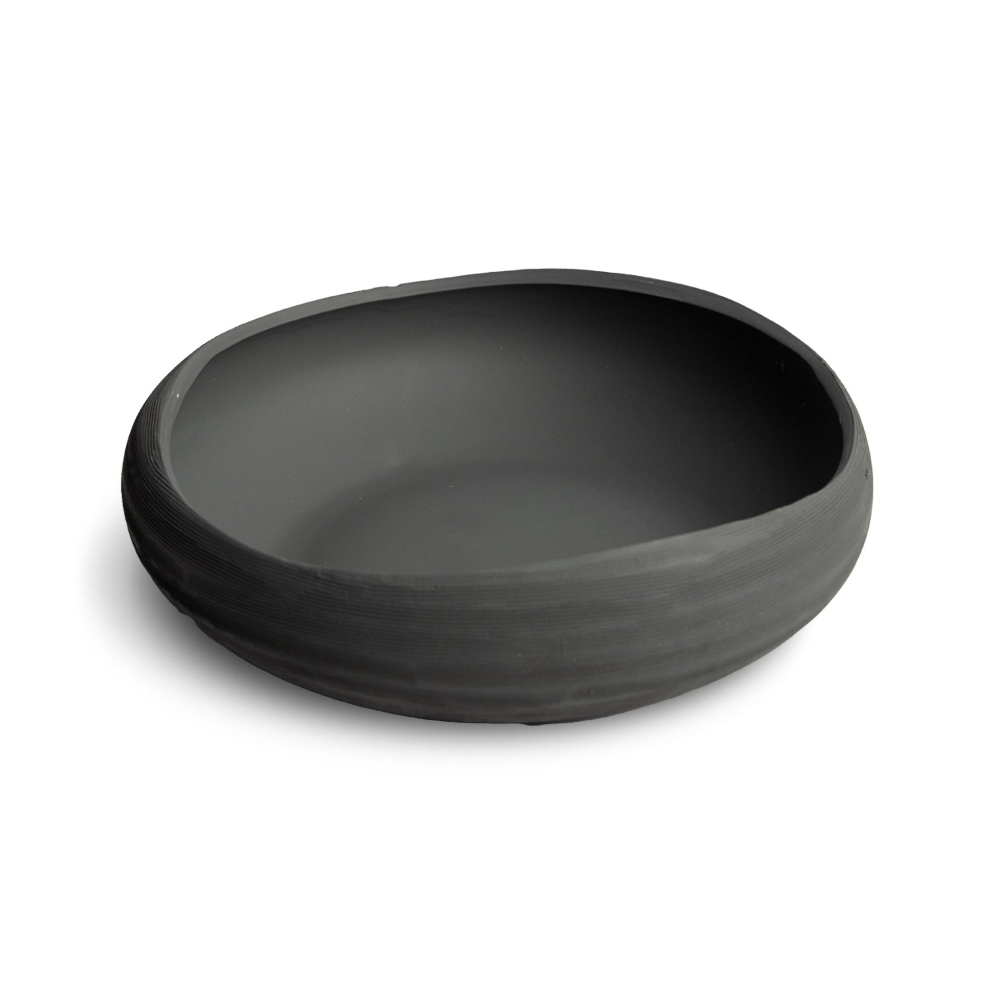 Raku Small Bowl - Black Modern Home