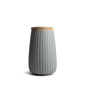 Costa Nova Medium Jar - Grey Modern Home