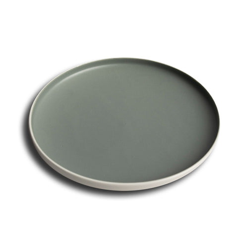 Flat Grey Medium Merli Plate