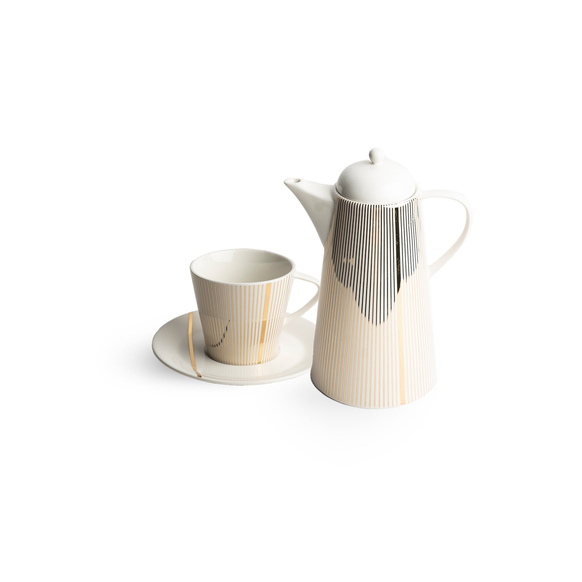 Aurora Gold Tea set Modern Home