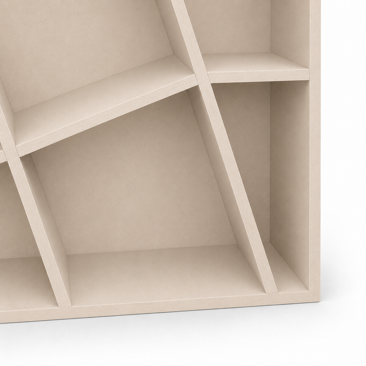 Hex Bookcase Modern Home