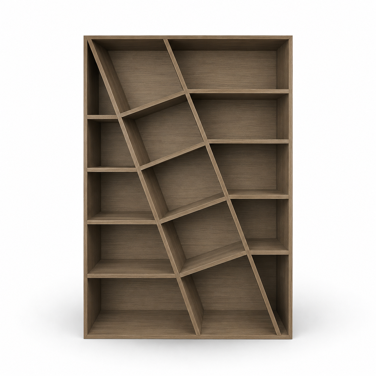 Hex Bookcase Modern Home
