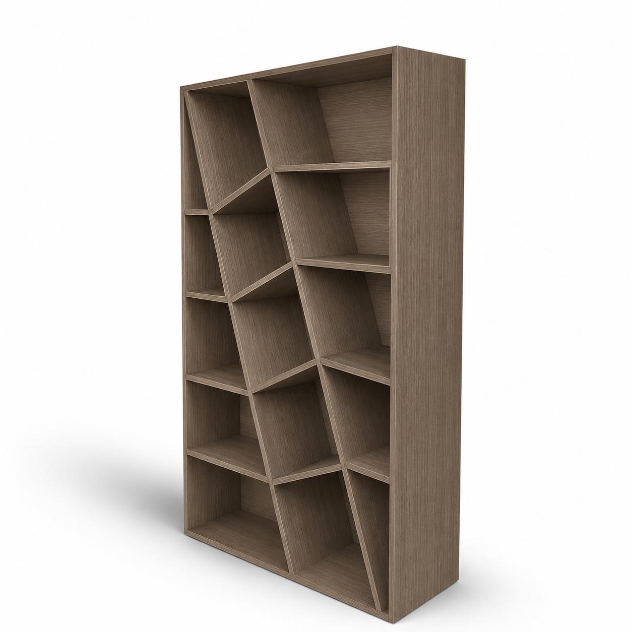 Hex Bookcase Modern Home