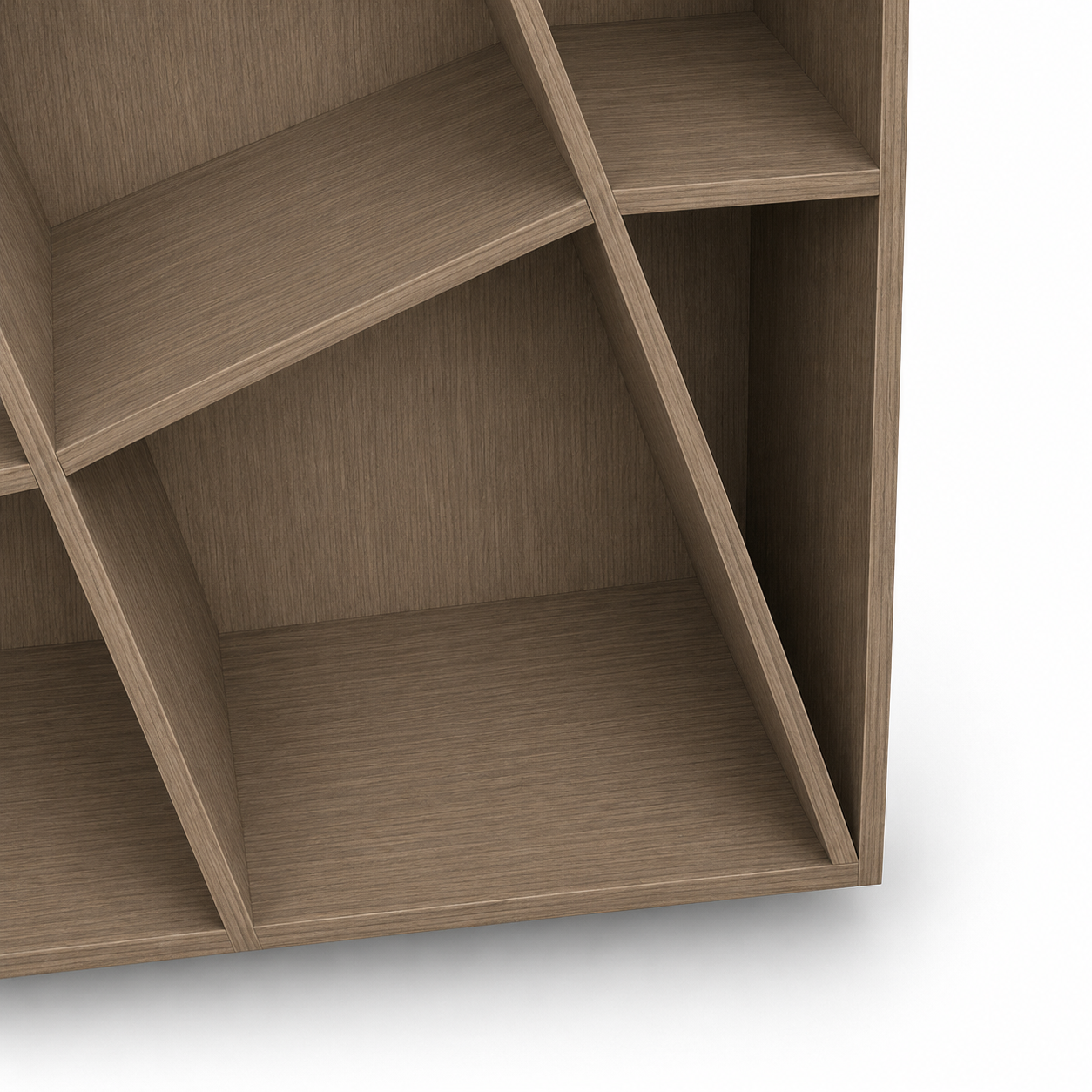 Hex Bookcase Modern Home