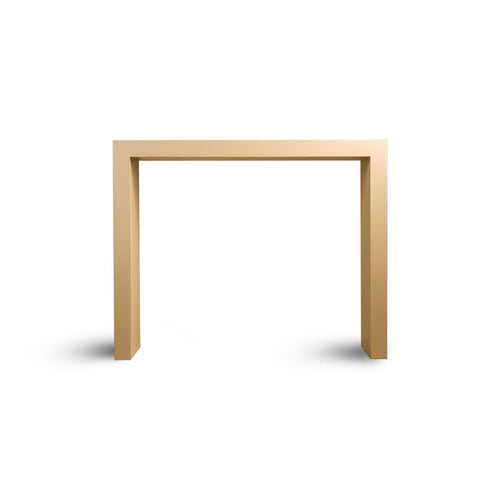Neat Console Table - Beige Modern Home