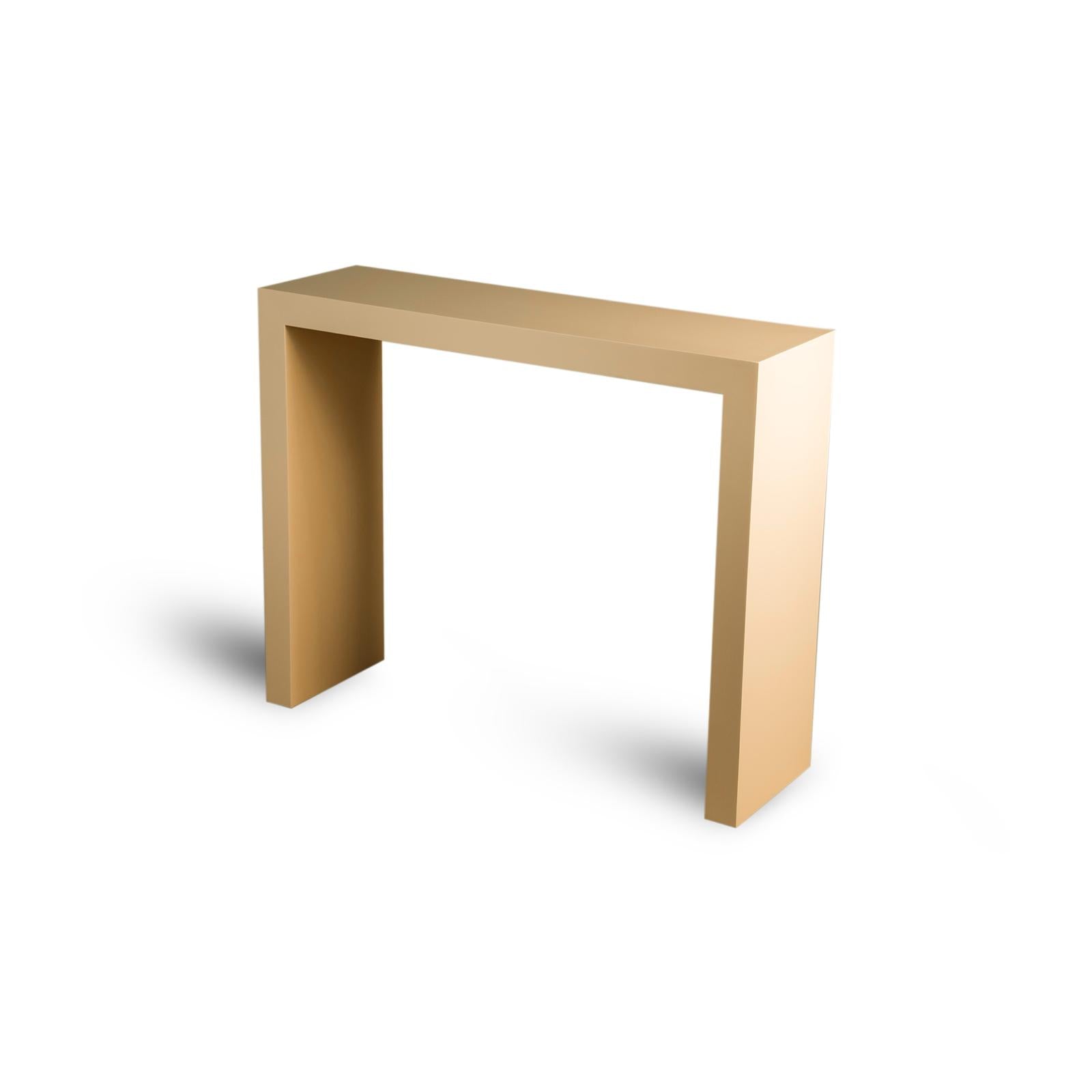 Neat Console Table - Beige Modern Home