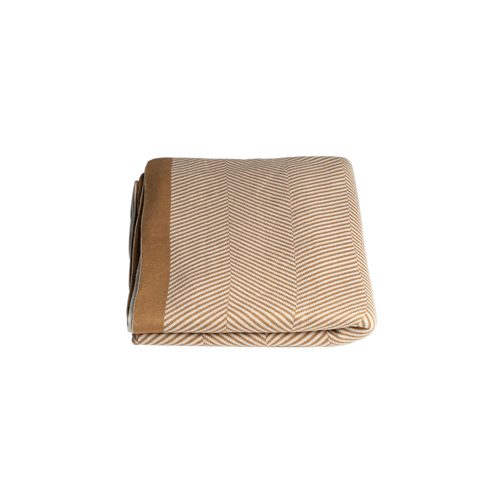 Herringbone Throw Blanket Modern Home