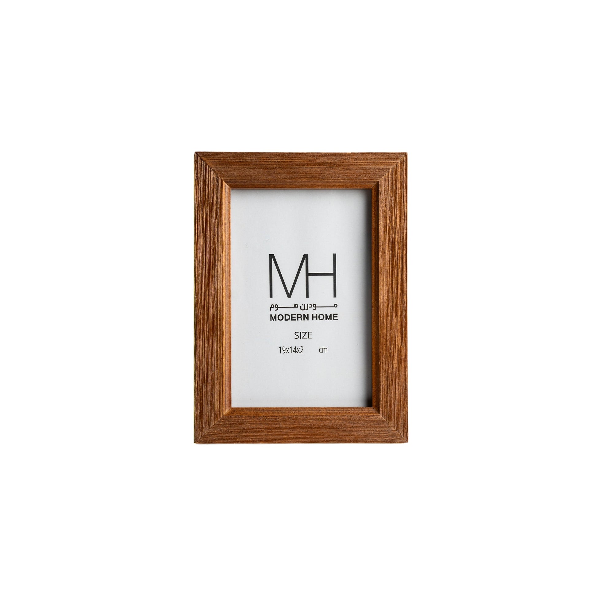 Warm Walnut Wooden Frame Modern Home