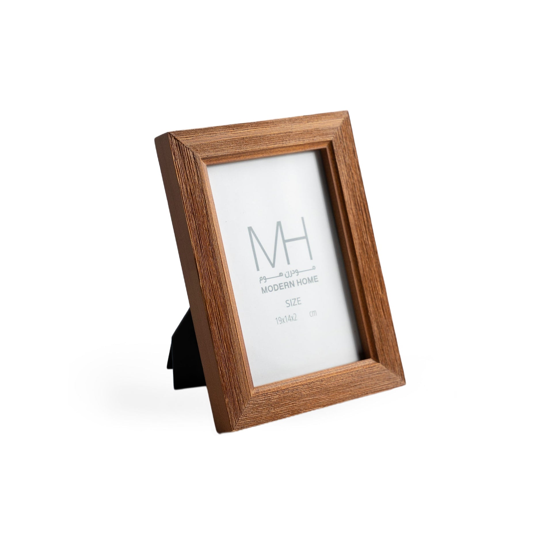 Warm Walnut Wooden Frame Modern Home