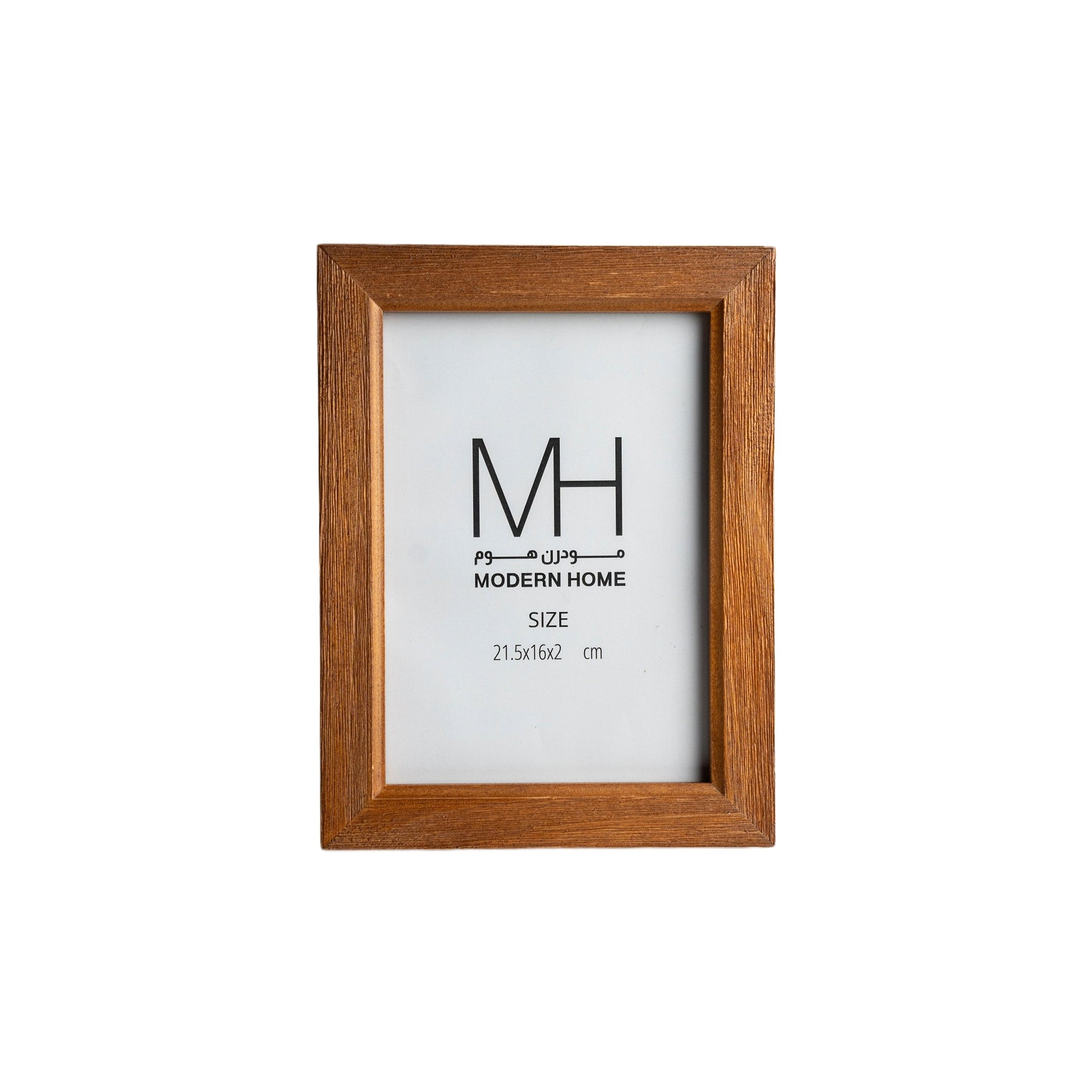 Warm Walnut Wooden Frame Modern Home