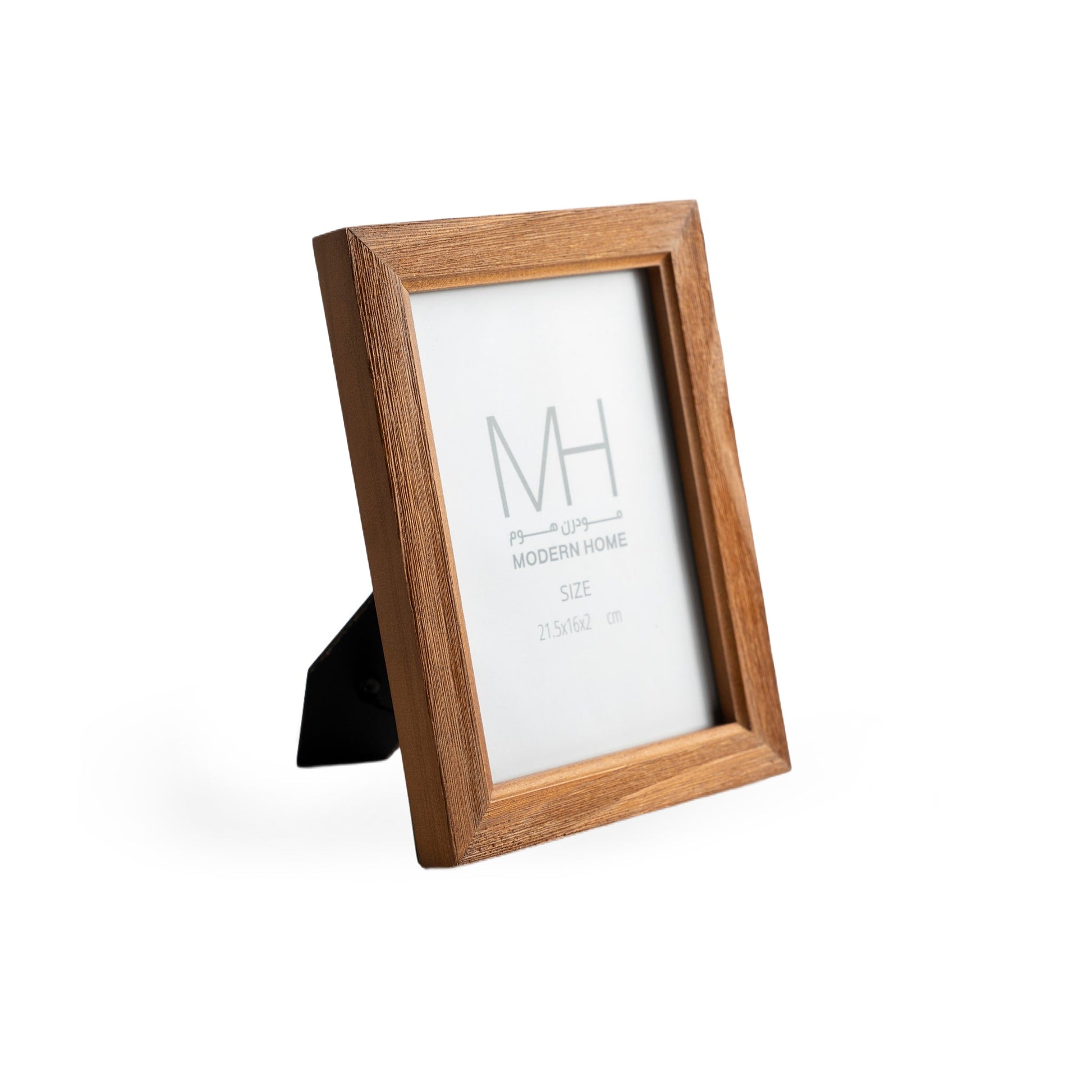 Warm Walnut Wooden Frame Modern Home