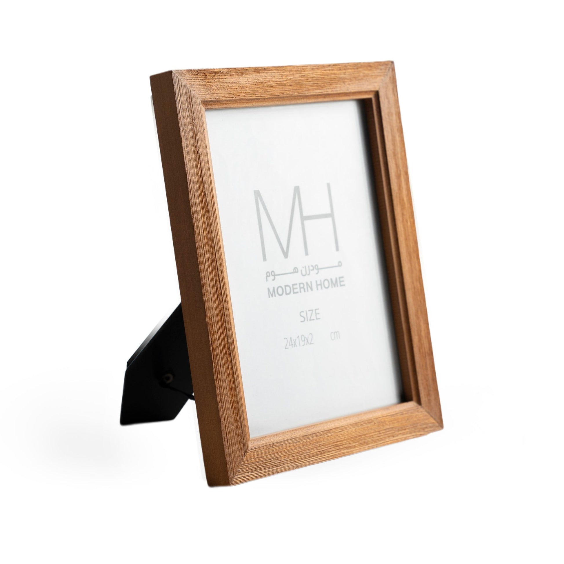 Warm Walnut Wooden Frame Modern Home