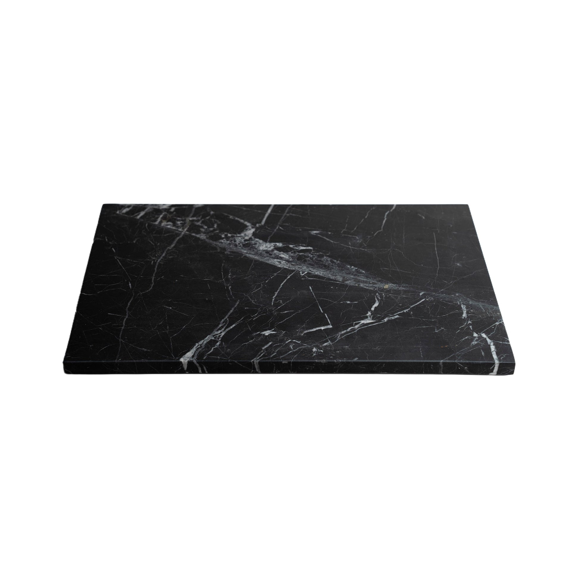 Rectangular Marble Platter - Black Modern Home