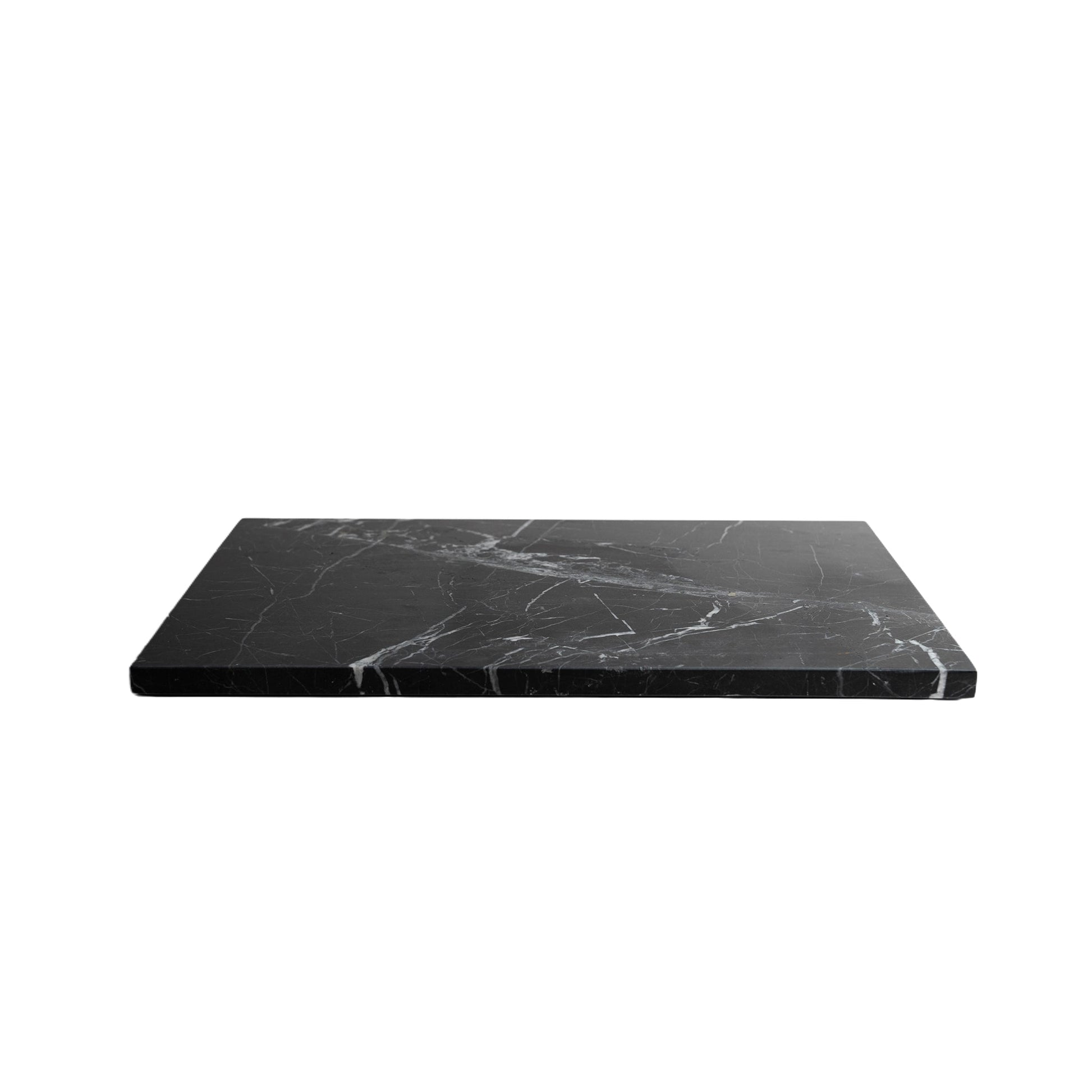 Rectangular Marble Platter - Black Modern Home